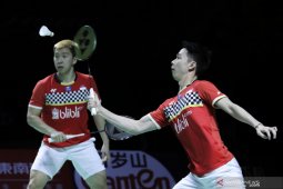 BWF Finals 2019: Kevin/Marcus telan kekalahan dari Endo/Watanabe
