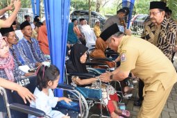 Baznas Deliserdang salurkan zakat Rp649 juta