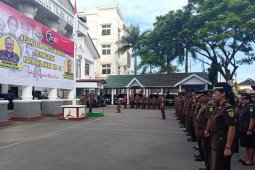 Peserta Rakerda Kejati Maluku jalani tes urin