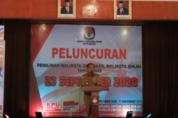 KPU Kota Binjai luncurkan tahapan pilkada 2020