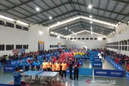 Cabor tenis meja loloskan 11 tim dari penyisihan grup