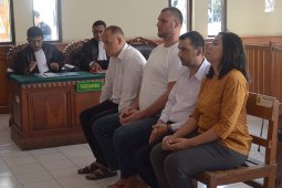 Tiga WNA Bulgaria diadili karena "skimming" di Denpasar