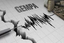 Dua gempa susulan melanda Ambon Senin dini hari