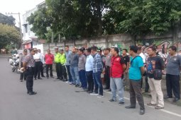 Polres Binjai razia terkait dugaan teroris melintas bawa senjata tajam