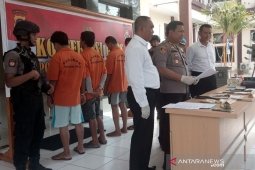 Kepolisian Penajam ringkus empat anggota jaringan pengedar narkoba