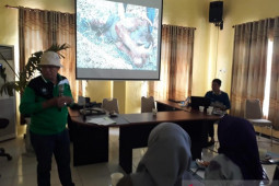Dua tokoh FKH Banjarmasin sosialisasikan cinta lingkungan ke warga HSU