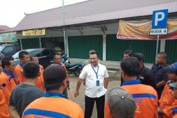 Direskrimum beri arahan petugas keamanan dan parkir pasar Angso Duo