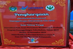 Dinkes Tebing Tinggi terima penghargaan dari Dinkes Provsu