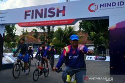 Fun bike meriahkan HUT ke-2 Holding Industri Pertambangan di Pulau Timah