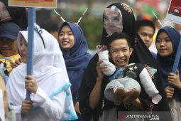 Jalan Santai HKN Ke-55 Di Kalsel