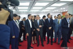 Jokowi sambangi pabrik Hyundai Motor di Korsel