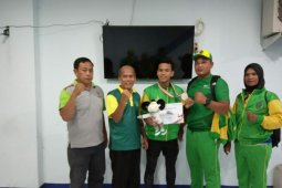 Eron raih medali pertama  Sumut di Pospenas VIII