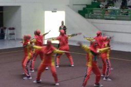 Senam Santri Sumut melaju ke final