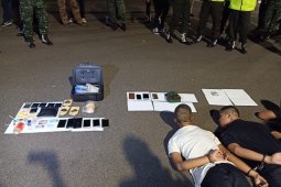 Kodim dan Polres gerebek pengguna narkoba di rumdin TNI
