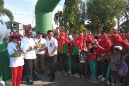 Bupati Lampung Tengah buka kegiatan jalan sehat