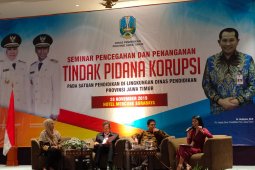 Dinas Pendidikan Jatim berencana buat kurikulum antikorupsi