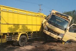 Kecelakaan terjadi di depan RSUD Tubaba