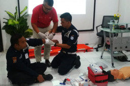 PMI beri pelatihan pertolongan pertama kepada karyawan BEI