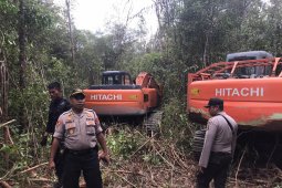 Polisi hentikan paksa perluasan kebun sawit