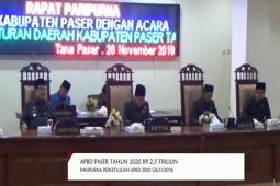 APBD Paser Tahun 2020 Sebesar Rp2,5 Triliun Lebih