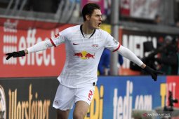 Leipzig raih kemenangan keempat beruntun dan puncaki klasemen