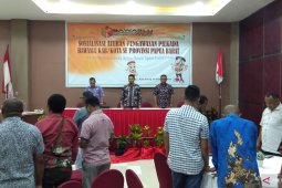 Bawaslu Provinsi Papua Barat sosialisasi aturan pengawas Pilkada