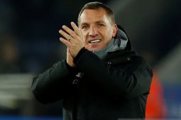 Pelatih Leicester Brendan Rodgers bisa saja bergabung ke Arsenal