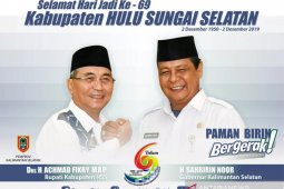 Advetorial : Paman Birin ucapkan selamat Hari Jadi ke-69 Kabupaten HSS