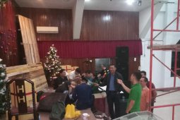 Kapolresta Pontianak kunjungi sejumlah Gereja jelang Natal di Pontianak
