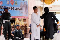 Terpidana persetubuhan dan judi di Aceh Barat gagal tuntaskan eksekusi cambuk