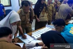 Ratusan ASN Mukomuko jalani tes urine