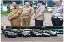 Apel gabungan kenderaan dinas Pemko Tebing Tinggi