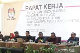 KPU Sumut susun rencana kerja anggaran 2020