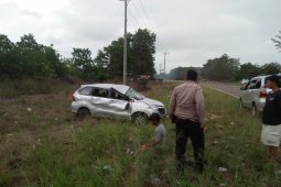 Tiga orang alami luka ringan dalam kecelakaan dekat Jembatan Emas