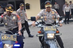 Polres Tapin cek kendaraan patroli jelang Operasi Lilin