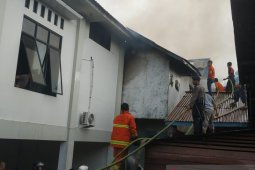 Kebakaran Gereja GKE Putussibau hanguskan bagian belakang gereja