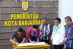 Pasar Bauntung Banjarbaru mulai dibangun