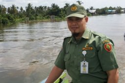 Puluhan anak sungai Banjarmasin sudah dikeruk dan disiring tahun ini