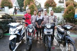 Curi sepeda motor, Gondrong pria mocok-mocok diamankan Polsek Batang Toru