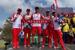 SEA Games 2019: Tim balap sepeda Indonesia raih perak setelah kalah dari Thailand