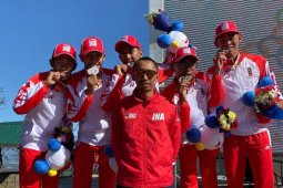 Indonesia tambah perak dari balap sepeda