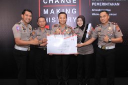 Polres Madiun raih predikat wilayah bebas dari korupsi