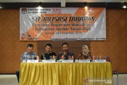 KPU Jember targetkan partisipasi pemilih pilkada capai 72 persen