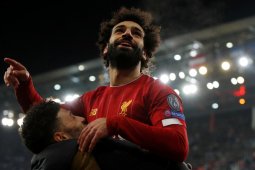 Klopp sanjung gol sensasional Mohamed Salah di Liga  Champions