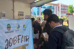 Kalangan milenial padati Bursa Kerja 2019 di Disnakertans Jabar