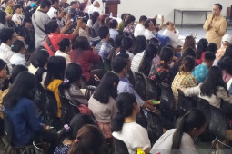 Wamen Perdagangan motivasi mahasiswa Universitas HKBP Nommensen Pematangsiantar