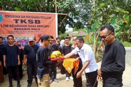 Tim kelurahan siaga bencana Putussibau Selatan dikukuhkan
