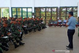 Imigrasi  bekali pengetahuan kepada Satgas Raiders sebelum ke perbatasan