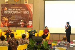 Indef sebut dorong buat peta jalan industri hasil tembakau