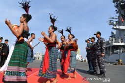 Dua kapal perang Indonesia tiba di Timor Leste jalani misi diplomasi